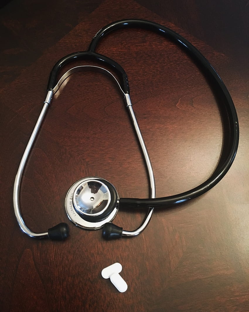 black stethoscope – Medical HD phone wallpaper