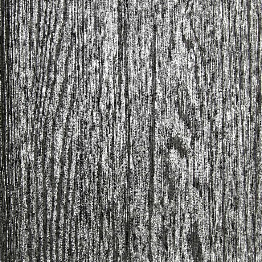 Sample Dark Grey and Silver Textured Wood Grain by Julian Sc – BURKE DECOR, Silver Black HD phone wallpaper