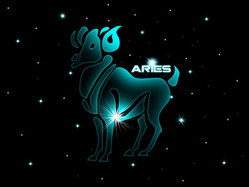 Aries Horoscope, 3D Zodiac HD wallpaper