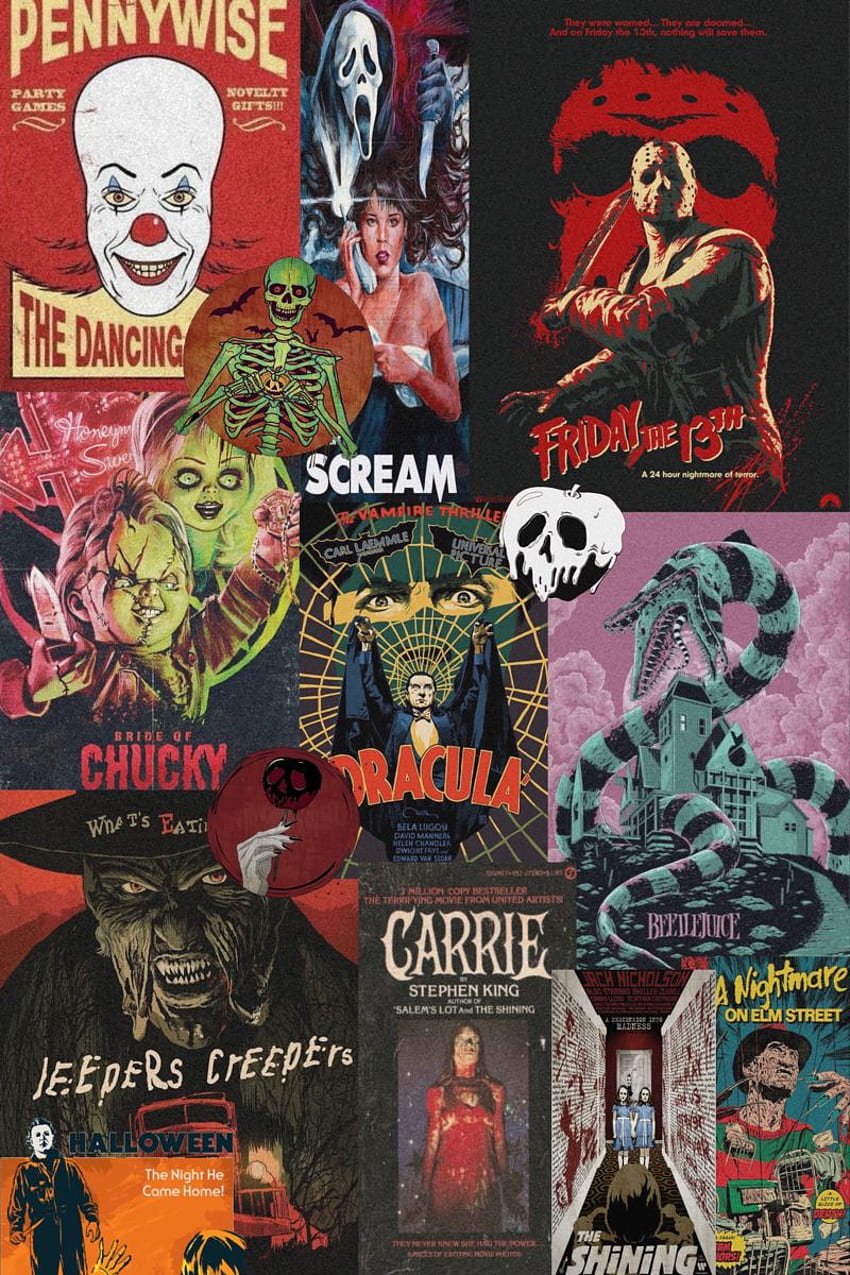 Dia das Bruxas . Iphone de Halloween, Halloween, Terror, Quadrinhos de terror vintage Papel de parede de celular HD