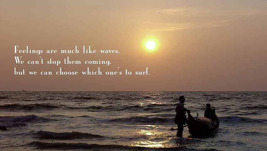 LEARNING TO SURF THE EMOTIONAL WAVES OF CHANGE. Author Becky Johnen, Surfing Quotes HD wallpaper