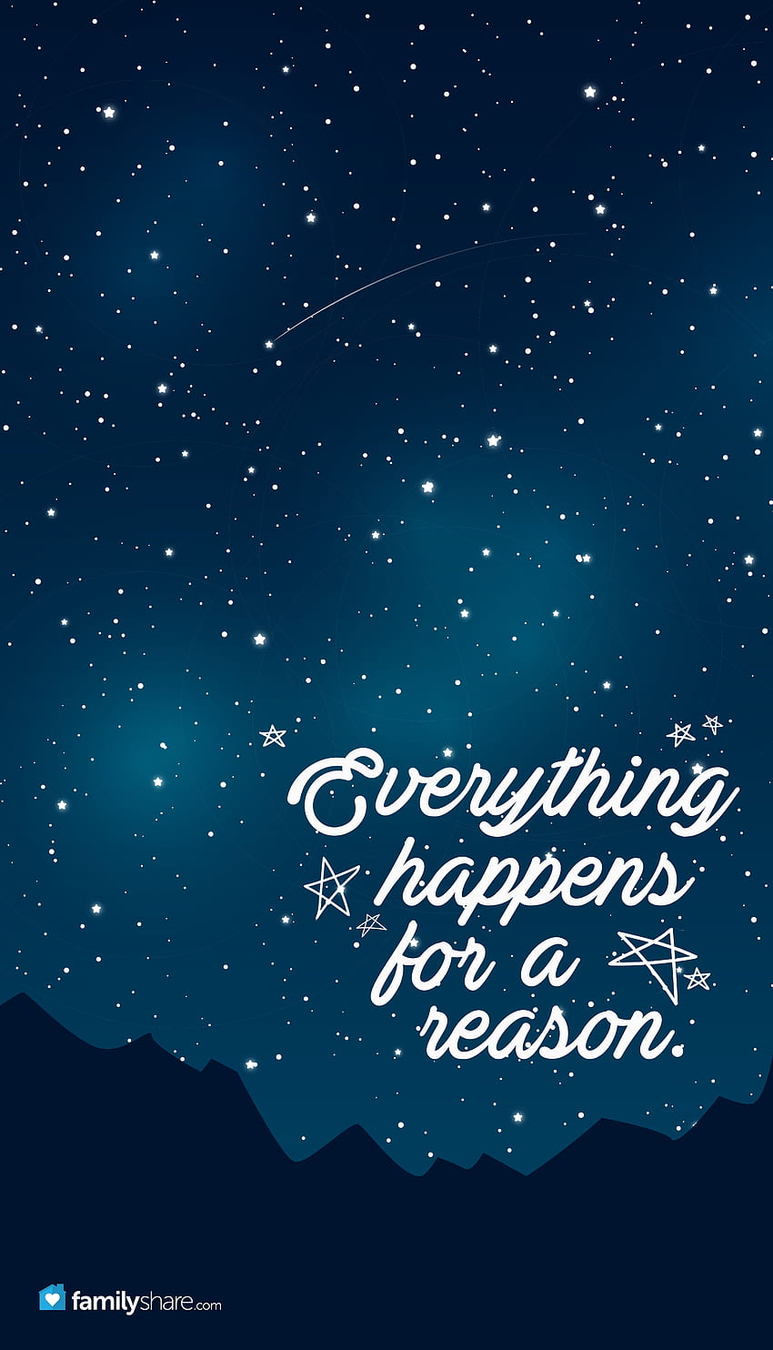 Everything happens for a reason. iphone HD phone wallpaper