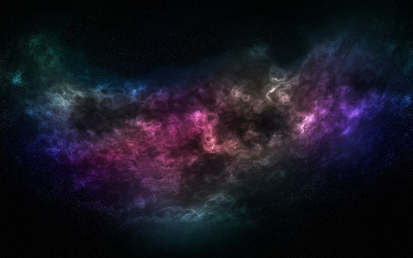 Universe, Stars, Shine, Multicolored, Motley, Brilliance, Galaxy HD wallpaper