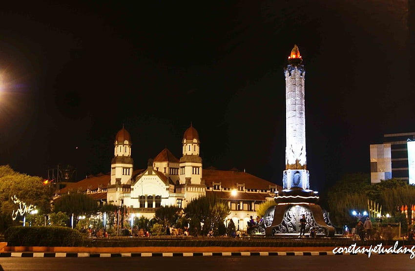 Semarang, indonesisch. Semarang, Indonesien, Kota HD-Hintergrundbild
