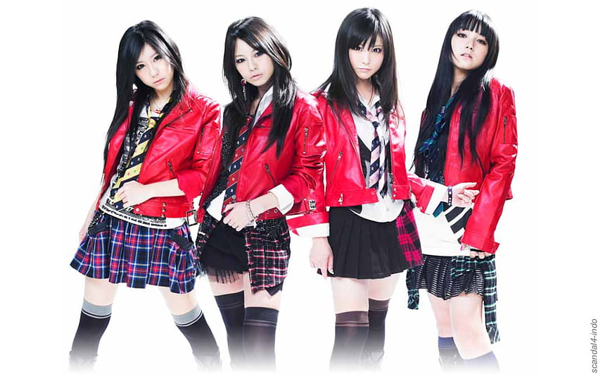 Skandal, Mami, Haruna, Rina, Tomomi HD-Hintergrundbild