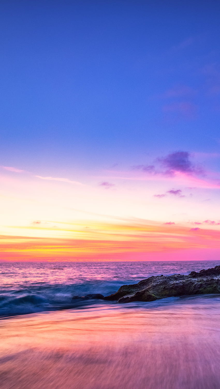 Laguna Beach at sunset HD phone wallpaper | Pxfuel