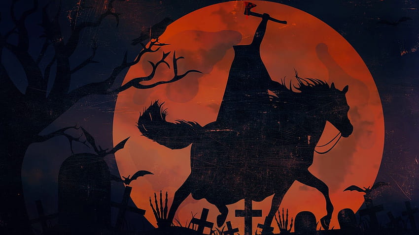 : Headless Horseman Walking HD wallpaper