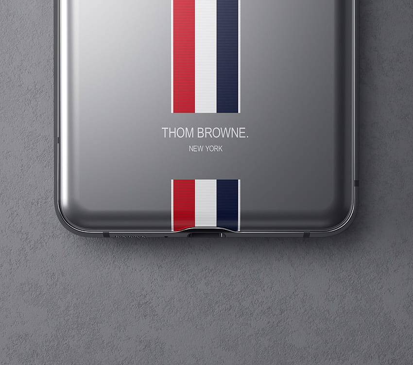 Samsung Galaxy Z Flip Thom Browne-Edition HD-Hintergrundbild