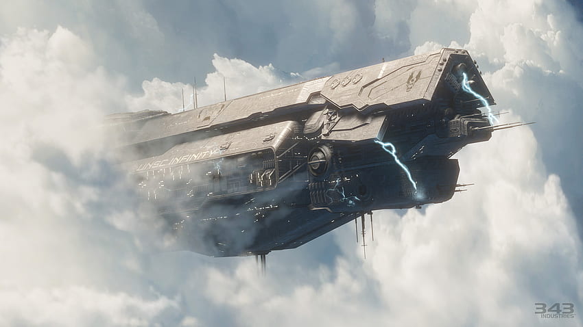 Videospiel - Halo Sci-Fi Ship Master Chief Halo 4 HD-Hintergrundbild