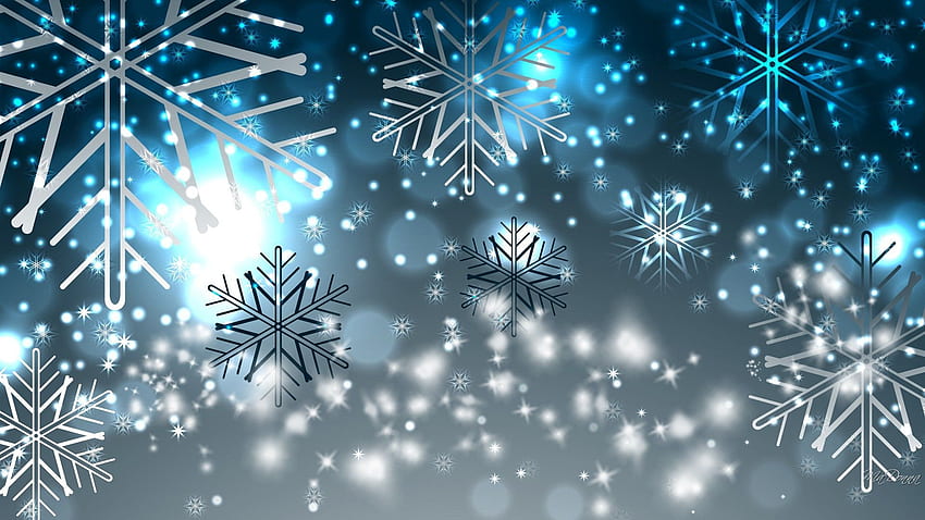 Windows : Windows Background Christmas, Christmas Snowflakes HD ...