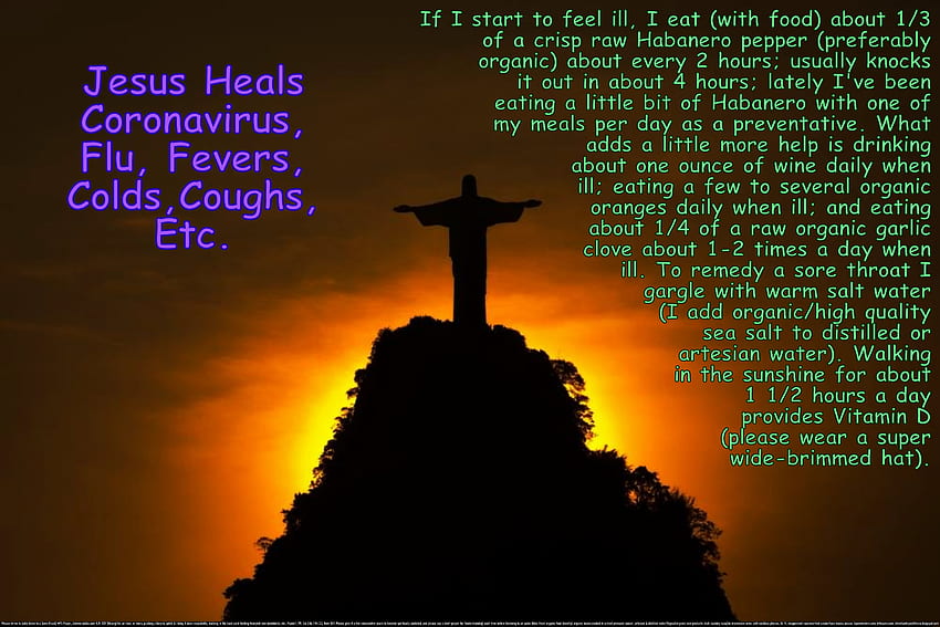 Jesus Heals Coronavirus, Flu, Fevers, Colds, Coughs, Etc. 2, ith, retired, Jesus, miracles, redeemer, supernatural, COVID-19, nning nose, colds, restore, religious, love, seniors, wisdom, peace, flu, home remedies, faith, pandemic, chills, statue, immune system booster, coughs, fever, quarantine, hope, sick, christian, sniffles, effective, safe, fitness, natural, health, saviour, christianity, illness, coronavirus, healing, sweats, revitalize, well-being, virus, spiritual, rejuvinate HD wallpaper