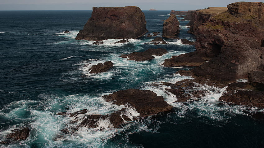 North South, Shetland Islands HD wallpaper