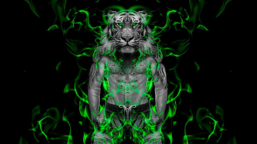 Green Tiger (41 ) – Adorable HD wallpaper | Pxfuel