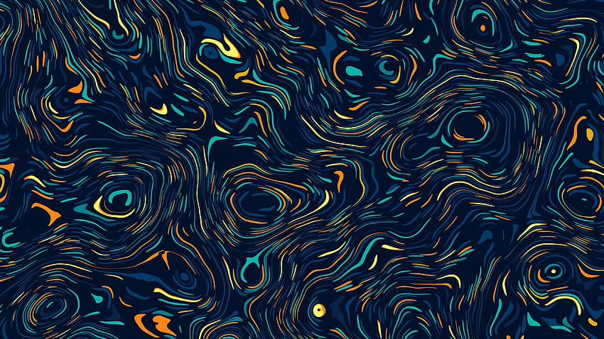 Swirl, small, abstract, art HD wallpaper