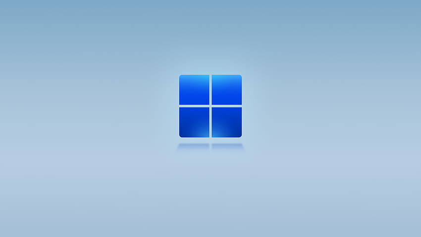 Niebieskie logo Windows 11 Windows 11 Tapeta HD