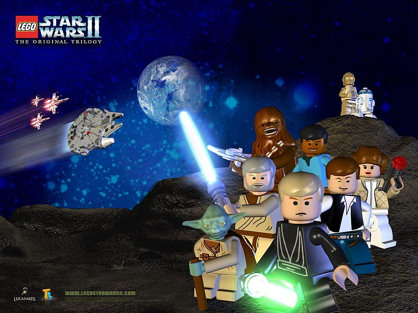 LEGO Star Wars Background. Star Wars, Star Wars Original HD wallpaper