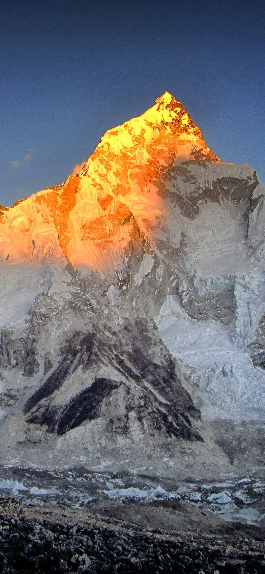 Monte Everest Atardecer iPhone XS, iPhone 10, iPhone X , , y fondo de pantalla del teléfono