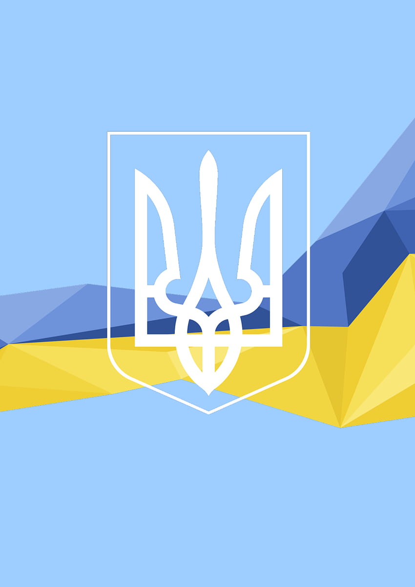 Estamos con Ucrania, símbolo, paralelo, guerra fondo de pantalla del teléfono