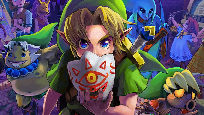 Collection 3D de masques de Majora. Correction des actualités Nintendo, Link 3D Fond d'écran HD