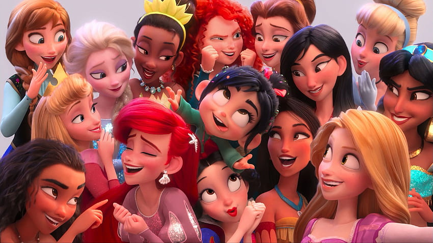 Film Vanellope Disney Princess Ralph Menghancurkan Internet Wreck It Ralph 2 2018 . Putri Disney , Putri Disney , Seni Putri Disney Wallpaper HD