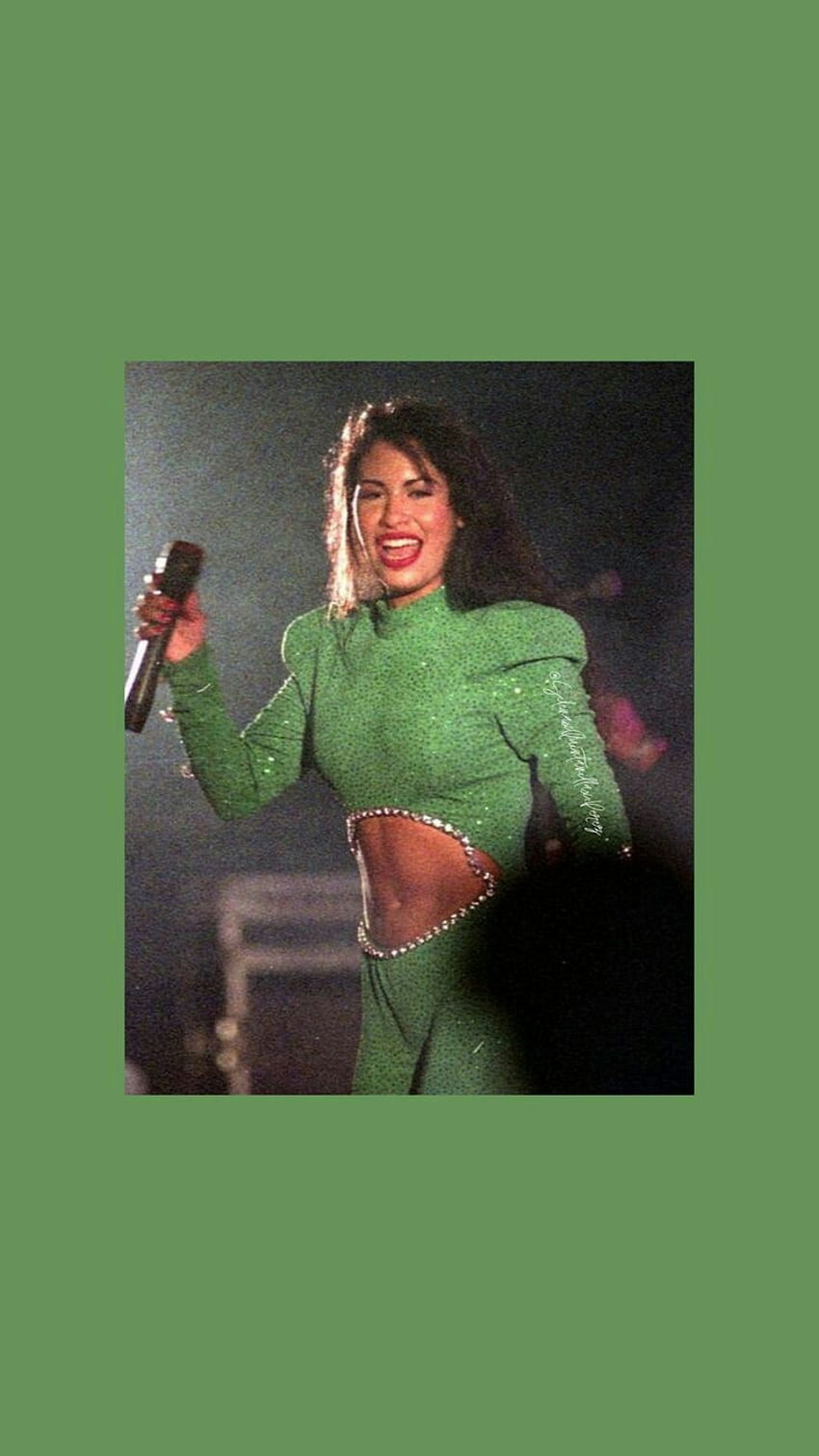 Selena La Leyenda!!!, Aesthetic, Queen, Tumblr, SelenaQuintanilla, Quintanilla, Reina, 90s, Green HD phone wallpaper