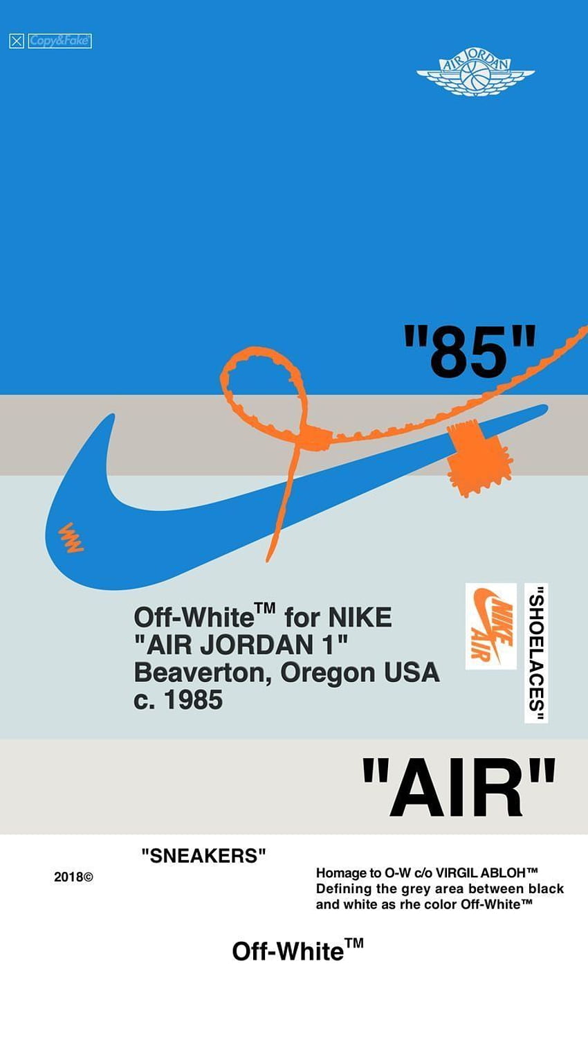 kearen on 趣味板式 in 2019. Nike iphone, Virgil Abloh HD phone wallpaper