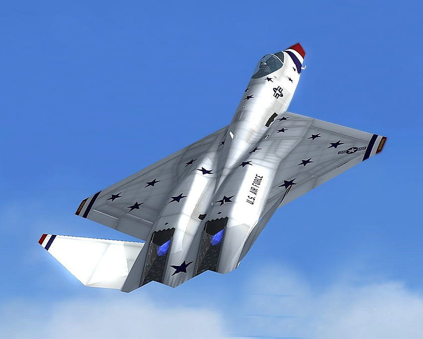 El caza táctico avanzado YF 23 - FSD ha cambiado su estrategia de ventas y ahora también se vende a través de simMarket. Aviones de combate, Aviones de combate, Aviones fondo de pantalla