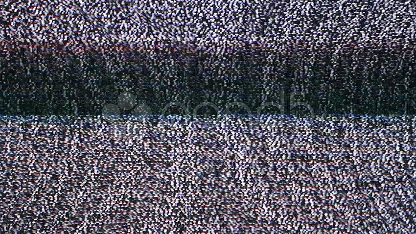 Празен телевизионен екран с бял шум или статичен сняг и без сигнал.. Кадри - YouTube HD тапет