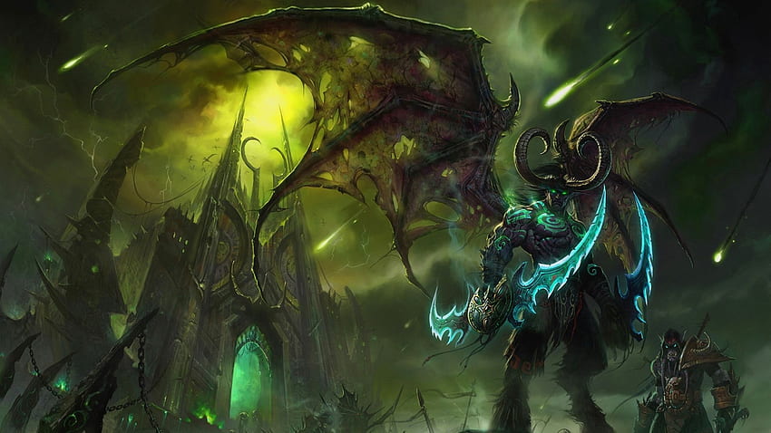World Of Warcraft วิดีโอเกม สิ่งมีชีวิต มืด ปีก ปราสาท ศิลปะ , , พื้นหลัง 4e086f วอลล์เปเปอร์ HD