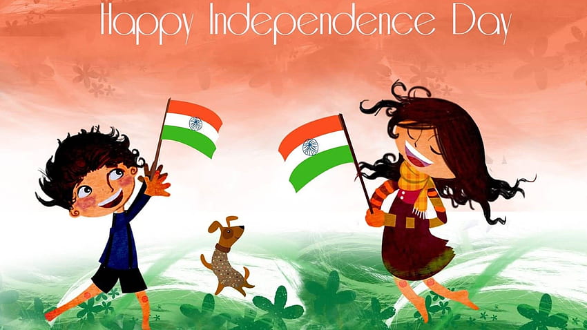 Indian Independence Day Quotes Background 43574, Indian Cartoon HD  wallpaper | Pxfuel