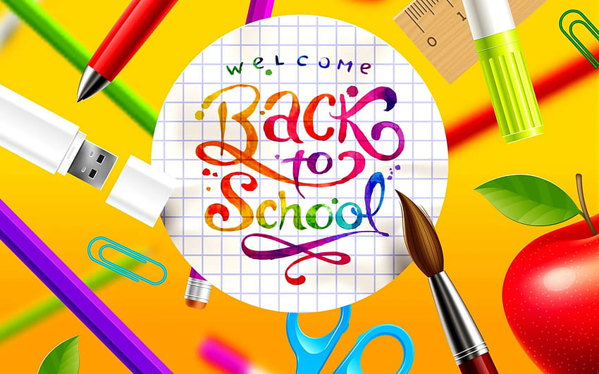Back to school quote. in 2019, First Day of School HD wallpaper
