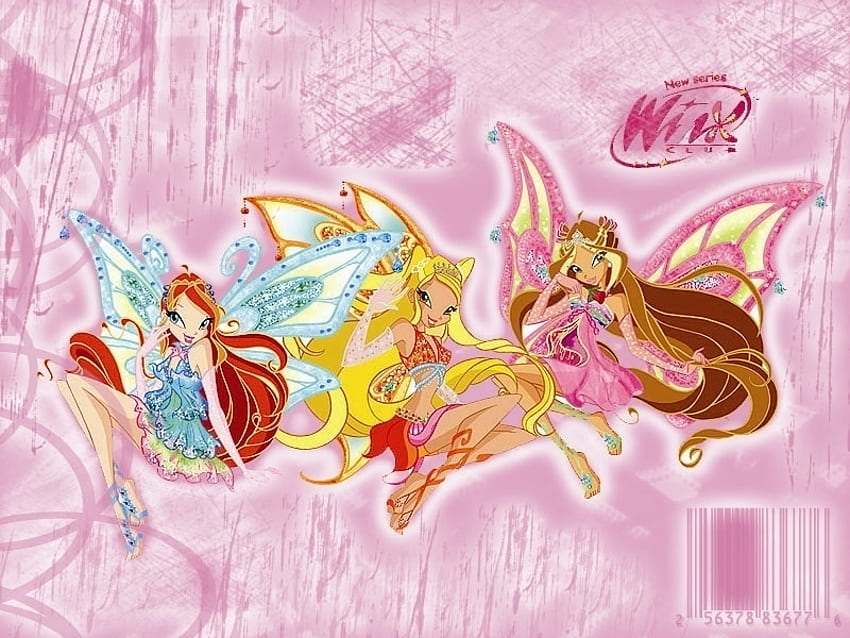 Bloom, Flora, and Stella Enchantix, winx, enchantix, club, bloom, stella, flora HD wallpaper