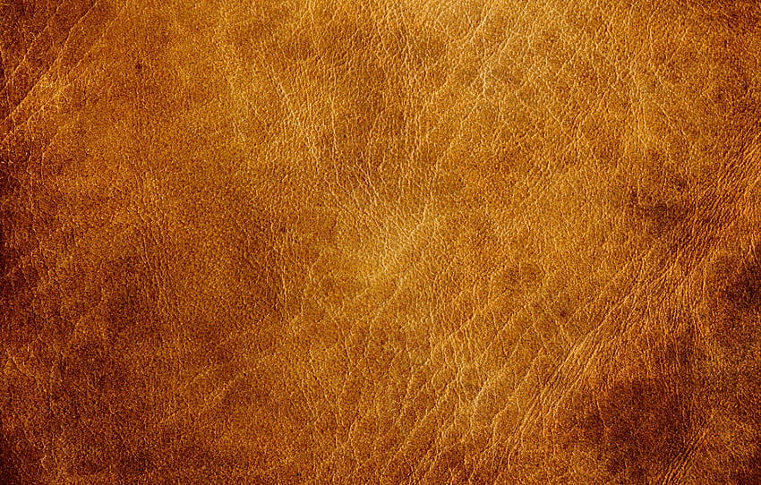 leather, texture, leather, skin for , section текстуры, Yellow Leather HD wallpaper