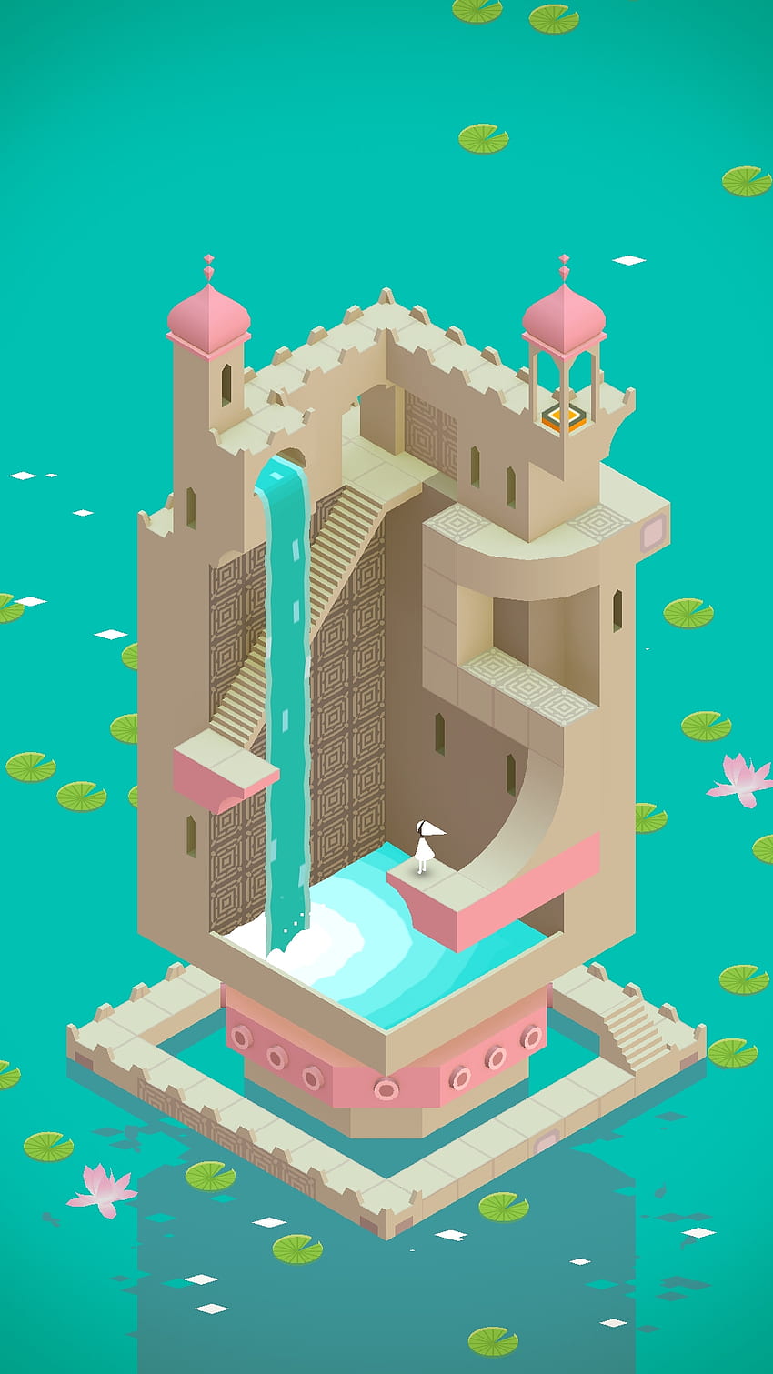 Monument Valley Game Phone, Monument Valley 2 HD phone wallpaper