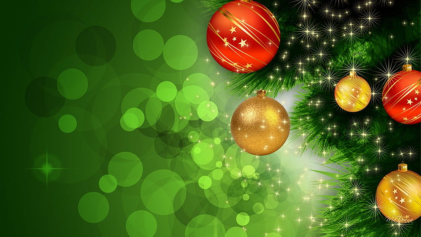 Grüne Weihnachten 918595 - Weihnachtshintergrund Rot HD-Hintergrundbild