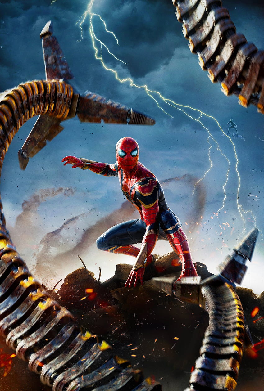 Spiderman Nuevo póster, homem aranha, sem volta pra casa, spider man, no way home fondo de pantalla del teléfono