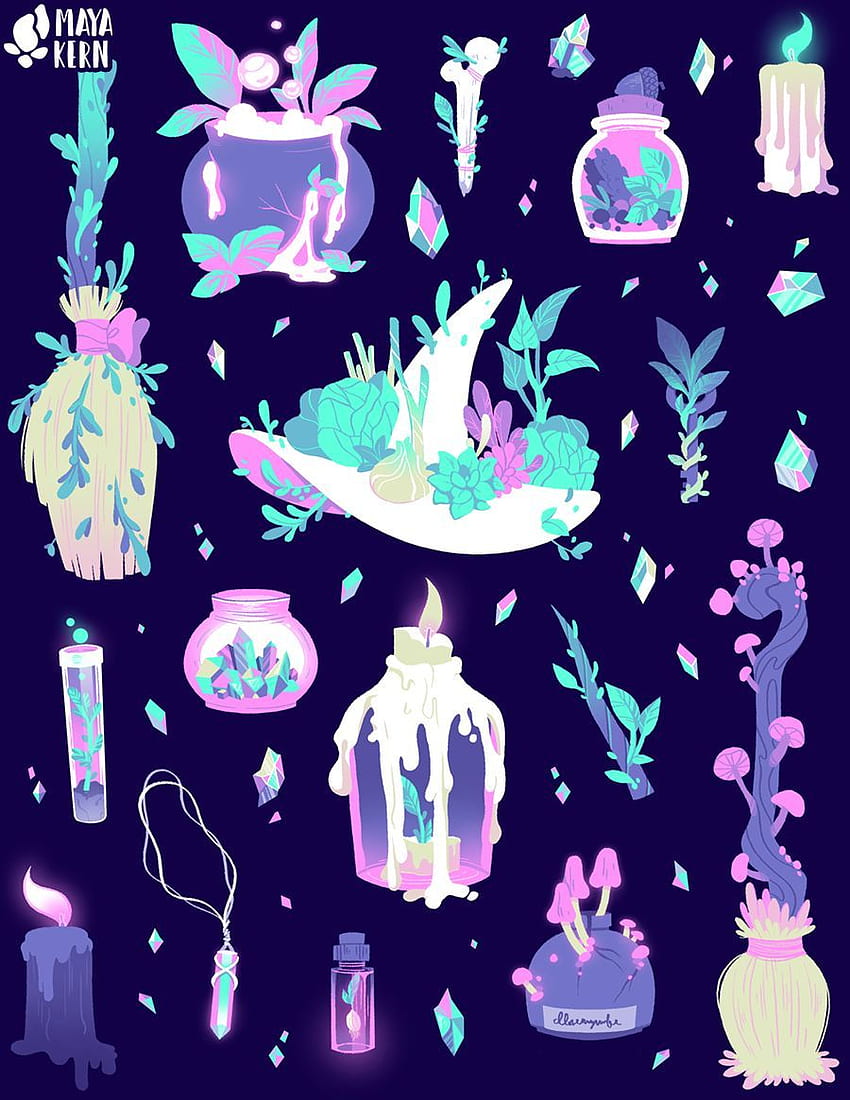 Green Witch – Maya Kern's Store. Witch , Witch drawing, Witch characters HD phone wallpaper