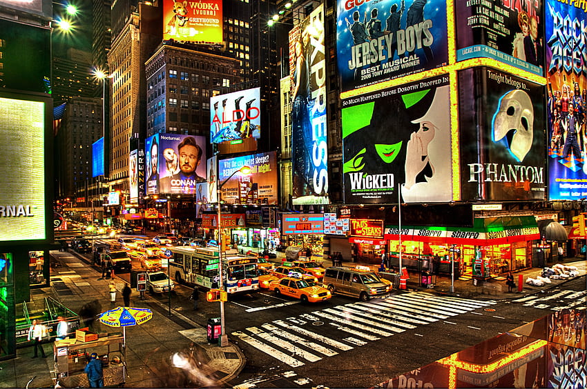 Broadway, Broadway Theatre HD wallpaper
