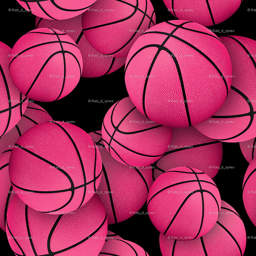 Girly Basketball, Pink Basketball HD phone wallpaper