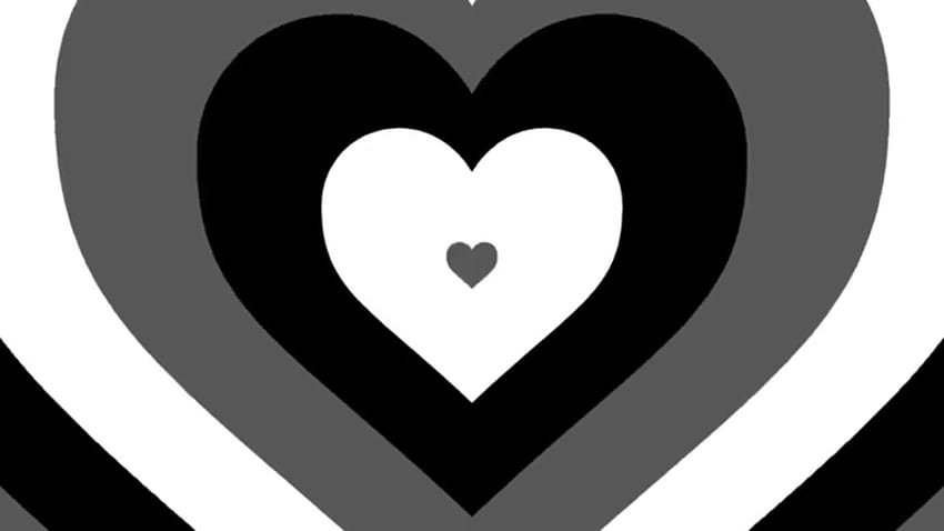 Y PARTY TikTok Trend. fundo de coração preto, Y Heart papel de parede HD