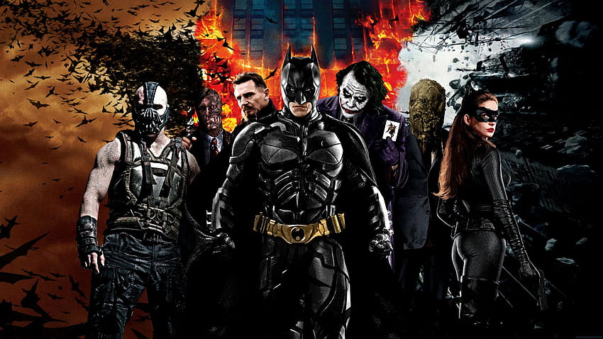 El Caballero de la Noche trilogía completa, Batman El Caballero de la Noche  fondo de pantalla | Pxfuel