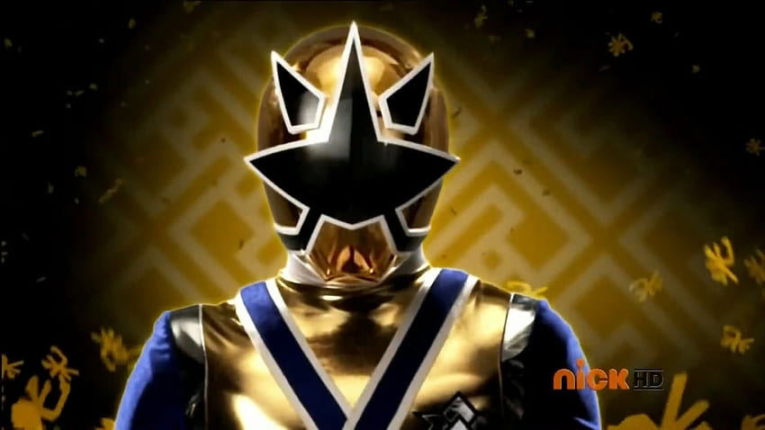 Power Rangers Samurai, Gold Ranger HD wallpaper