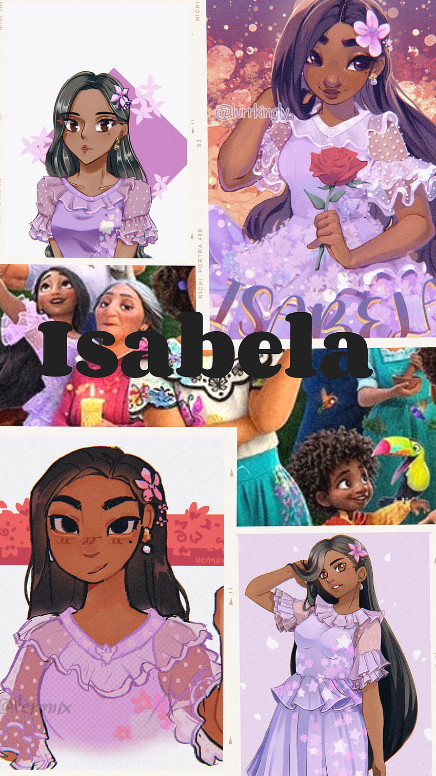 Isabela, Encanto, Disney, madrigal HD phone wallpaper