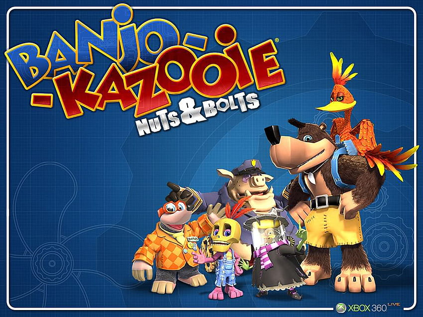 Kazooie Nuts N Bolts - Banjo Kazooie Nuts And Bolts - - teahub.io HD wallpaper