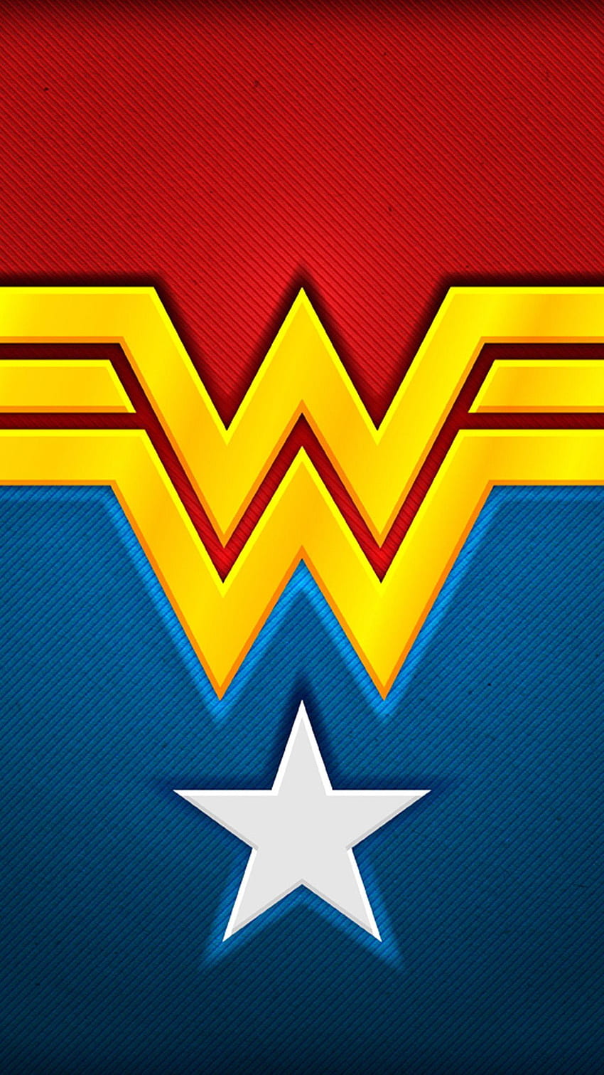 Wonder Woman, Logo di Wonder Woman Sfondo del telefono HD