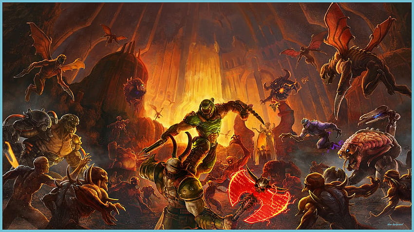 Doom Eternal - Top Doom Eternal Hintergrund - Doom Hintergrund, Ultimate Doom HD-Hintergrundbild