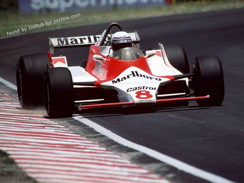 Fórmula 1: Alain Prost – McLaren M29B –. blog de ditpub fondo de pantalla