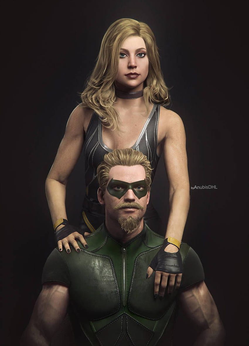 I2 Black Canary And Green Arrow By Anubisdhl Arrow Black Canary Green Arrow Comics Black 1957