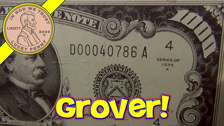 1000-Dollar-Scheine von Grover Cleveland, liniert, Notizblöcke für den , Planetengrüße – YouTube HD-Hintergrundbild