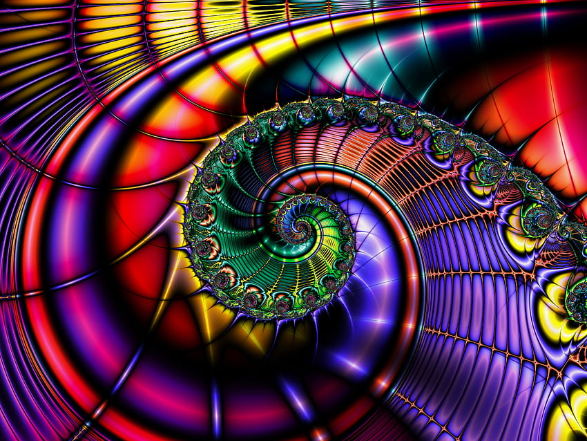 Fractal y , hermoso arte fractal fondo de pantalla